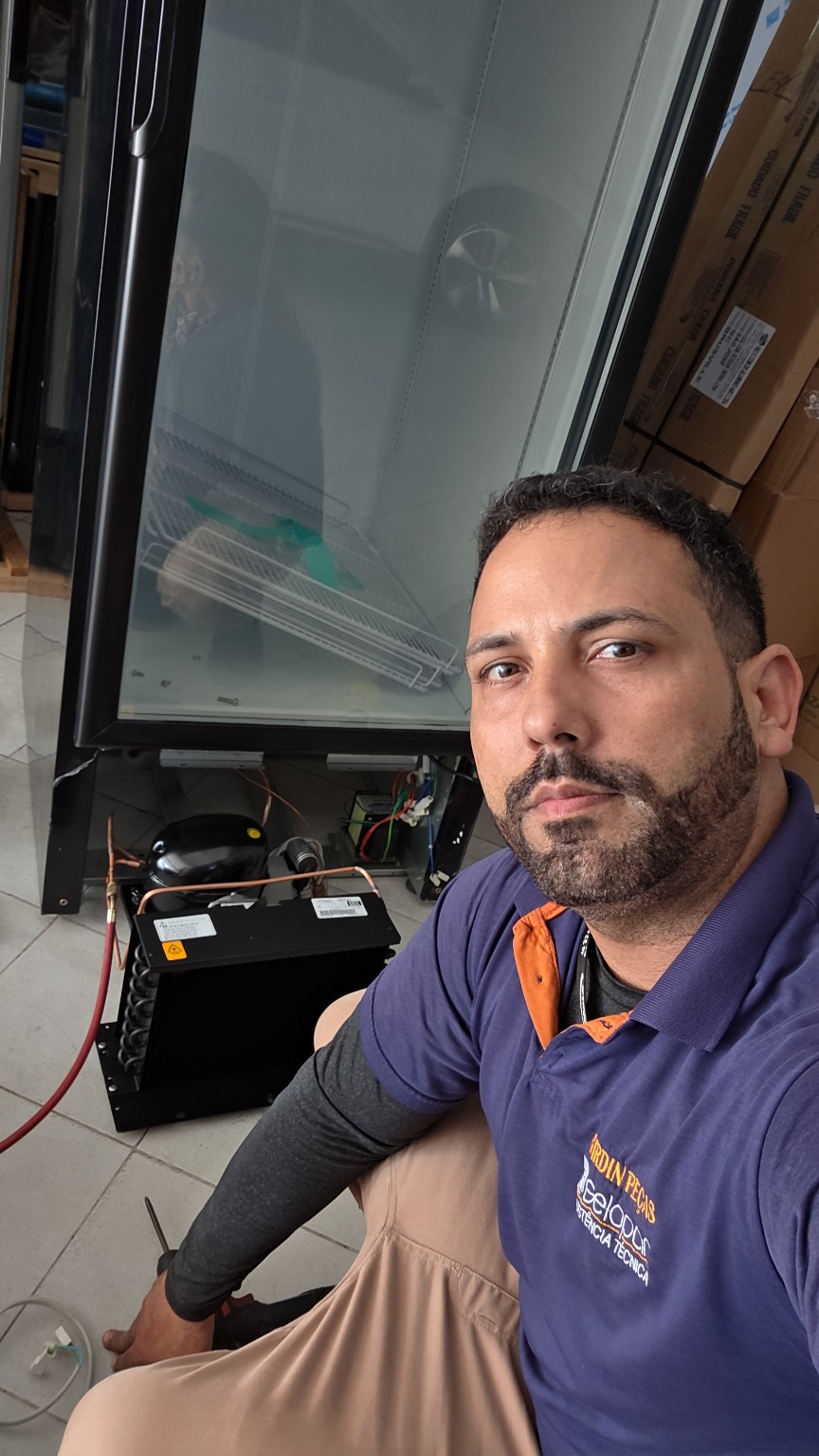 Conserto de freezer vertical