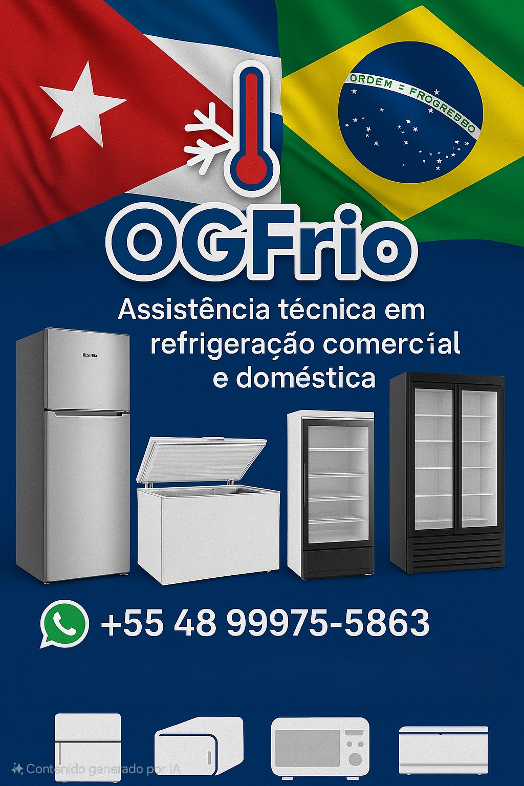 Serviço de refrigeração em Florianópolis